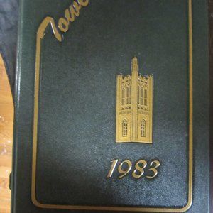 VTG 1983 TOWER YEARBOOK, JERSEY CITY STATE COLLEGE, NJ